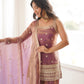 Frendy Silk Dori Zari Sharara Bell Bottom Set