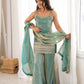 Frendy Silk Dori Zari Sharara Bell Bottom Set
