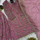 Frendy Silk Embroidered Patiala Suit Set