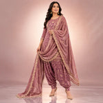 Frendy Silk Embroidered Patiala Suit Set