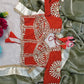G-MEE Satin Silk Saree with Stitched Aangi Blouse with gota patti work