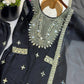 GMY Silk Mirror Work Sharara Set with Dupatta