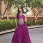 Gamthi Mirror Mukesh Lehenga