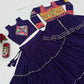 Gamthi Mirror Tiered Koti Lehenga