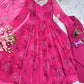 Georgette Anarkali Gown Set with Dupatta