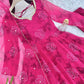 Georgette Anarkali Gown Set with Dupatta