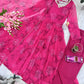 Georgette Anarkali Gown Set with Dupatta