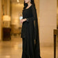 Georgette Embroidered Kurta Plazo Set