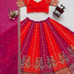 Georgette Embroidered Lehenga Set with Dupatta