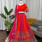 Georgette Embroidered Lehenga Set with Dupatta
