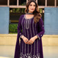 Georgette Embroidered Sharara Set with Belt Style Dupatta for Festive and Wedding Wear