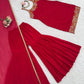 Georgette Embroidered Sharara Set with Dupatta