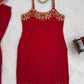 Georgette Embroidered Sharara Set with Dupatta