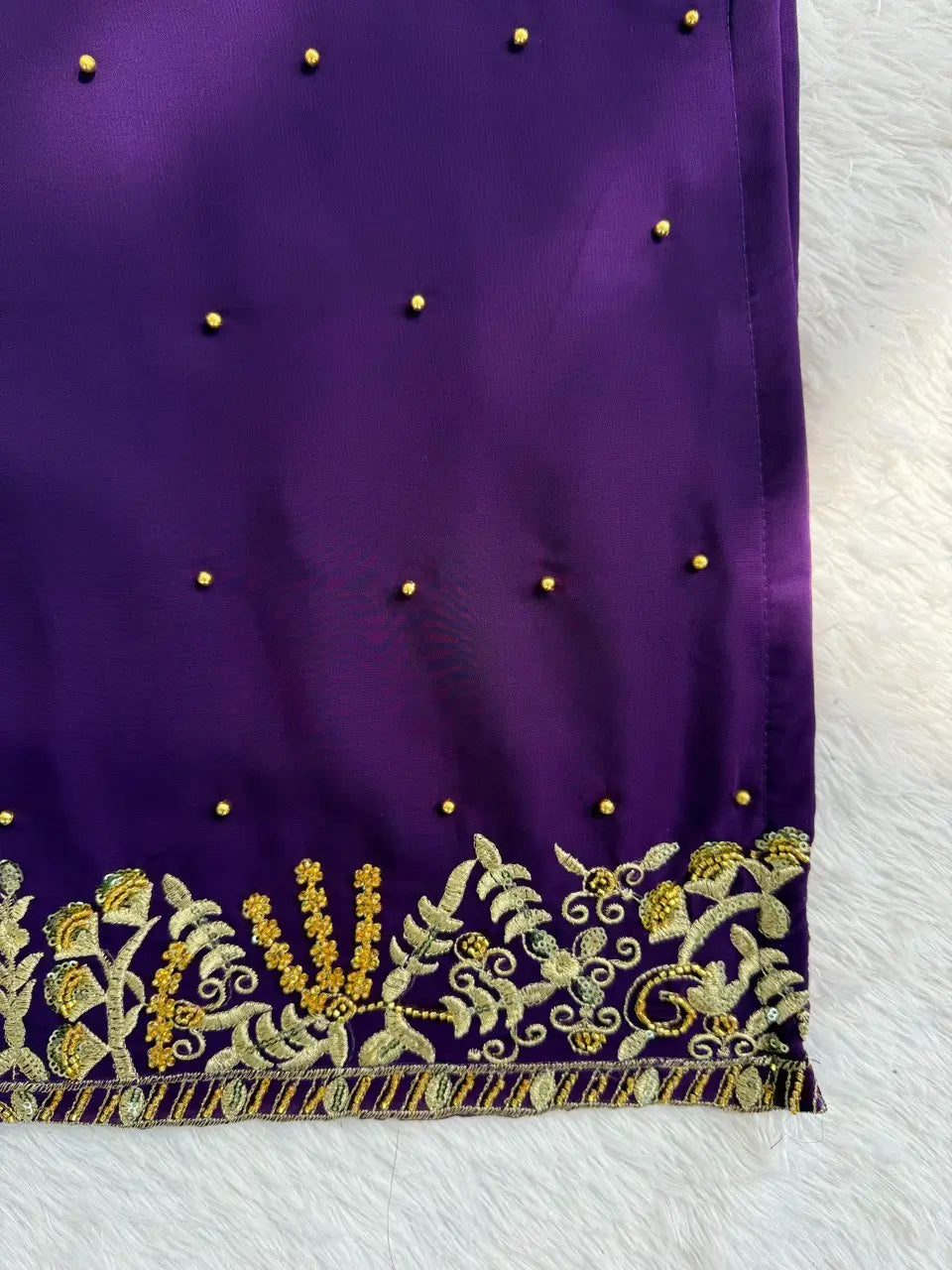 Georgette Embroidered Sharara Set with Dupatta