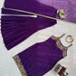 Georgette Embroidered Sharara Set with Dupatta