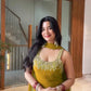 Georgette Embroidered Sharara Set with Dupatta