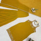 Georgette Embroidered Sharara Set with Dupatta