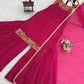 Georgette Embroidered Sharara Set with Dupatta