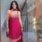 Georgette Embroidered Sharara Set with Dupatta