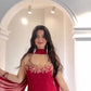 Georgette Embroidered Sharara Set with Dupatta