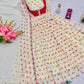Georgette Gown Set with Embroidered Koti and Dupatta