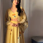 Georgette Handpainted Lehenga Set with Jacket and Blouse