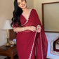 Georgette Handwork Ready to Wear Saree