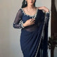 Georgette Handwork Ready to Wear Saree