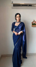 Georgette Handwork Ready to Wear Saree Set