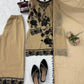 Georgette Kurta Palazzo Set with Cutwork