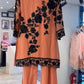 Georgette Kurta Palazzo Set with Cutwork