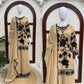 Georgette Kurta Palazzo Set with Cutwork