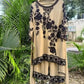 Georgette Kurta Palazzo Set with Cutwork