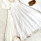 Georgette Mirror Work Gown Set with Dupatta