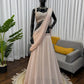 Georgette Ready-to-Wear Lehenga Saree with Thread Sequin Work | Festive Party Wear