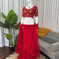 Georgette Ready-to-Wear Lehenga Saree with Thread Sequin Work | Festive Party Wear