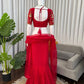 Georgette Ready-to-Wear Lehenga Saree with Thread Sequin Work | Festive Party Wear