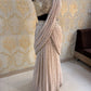 Georgette Ready-to-Wear Lehenga Saree with Thread Sequin Work | Festive Party Wear