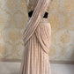 Georgette Ready-to-Wear Lehenga Saree with Thread Sequin Work | Festive Party Wear
