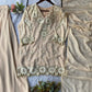 Georgette Sequence Embroidered Kurti Palazzo Set for Festive and Party Wear