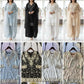 Georgette Sequence Embroidered Kurti Palazzo Set for Festive and Party Wear