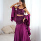 Glamorous Sequin Embroidered Lehenga Set for Wedding and Party Wear