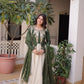 Glass Roman & Cosmos Embroidered Gown with Dupatta – Festive Wear