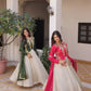 Glass Roman & Cosmos Embroidered Gown with Dupatta – Festive Wear