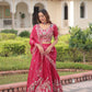 Gold Crush Embroidered Lehenga Choli Set