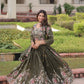 Gold Crush Embroidered Lehenga Choli Set