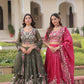 Gold Crush Embroidered Lehenga Choli Set
