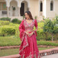 Gold Crush Embroidered Lehenga Choli Set