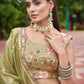 Gold Crush Embroidered Lehenga Set