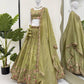 Gold Crush Embroidered Lehenga Set